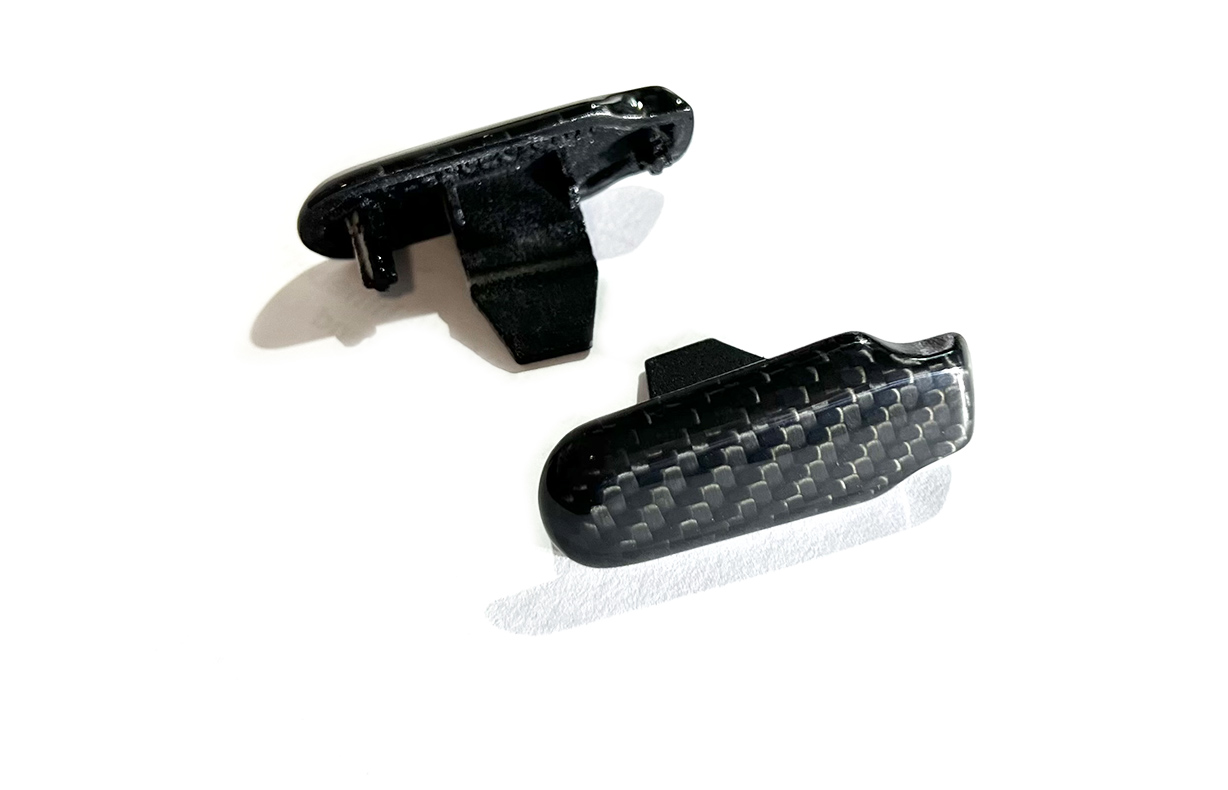 Carbon Fiber Knob Cover - 992 : Suncoast Porsche Parts & Accessories